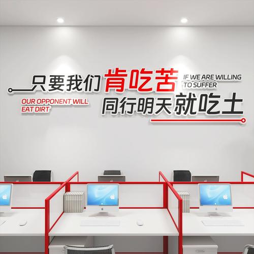 打造企業(yè)形象墻 辦公室進(jìn)門氛圍布置與勵志標(biāo)語設(shè)計
